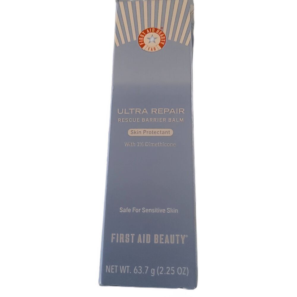 BNIB~FIRST AID BEAUTY Rescue Barrier Balm Skin Protectant~2.25 oz.